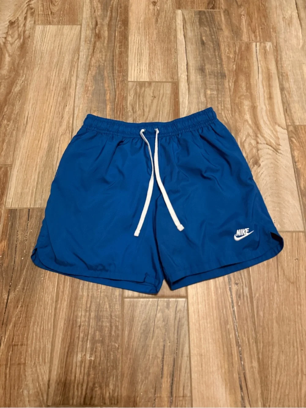 Nike Sportswear Club Blue Woven Lined Flow Shorts
